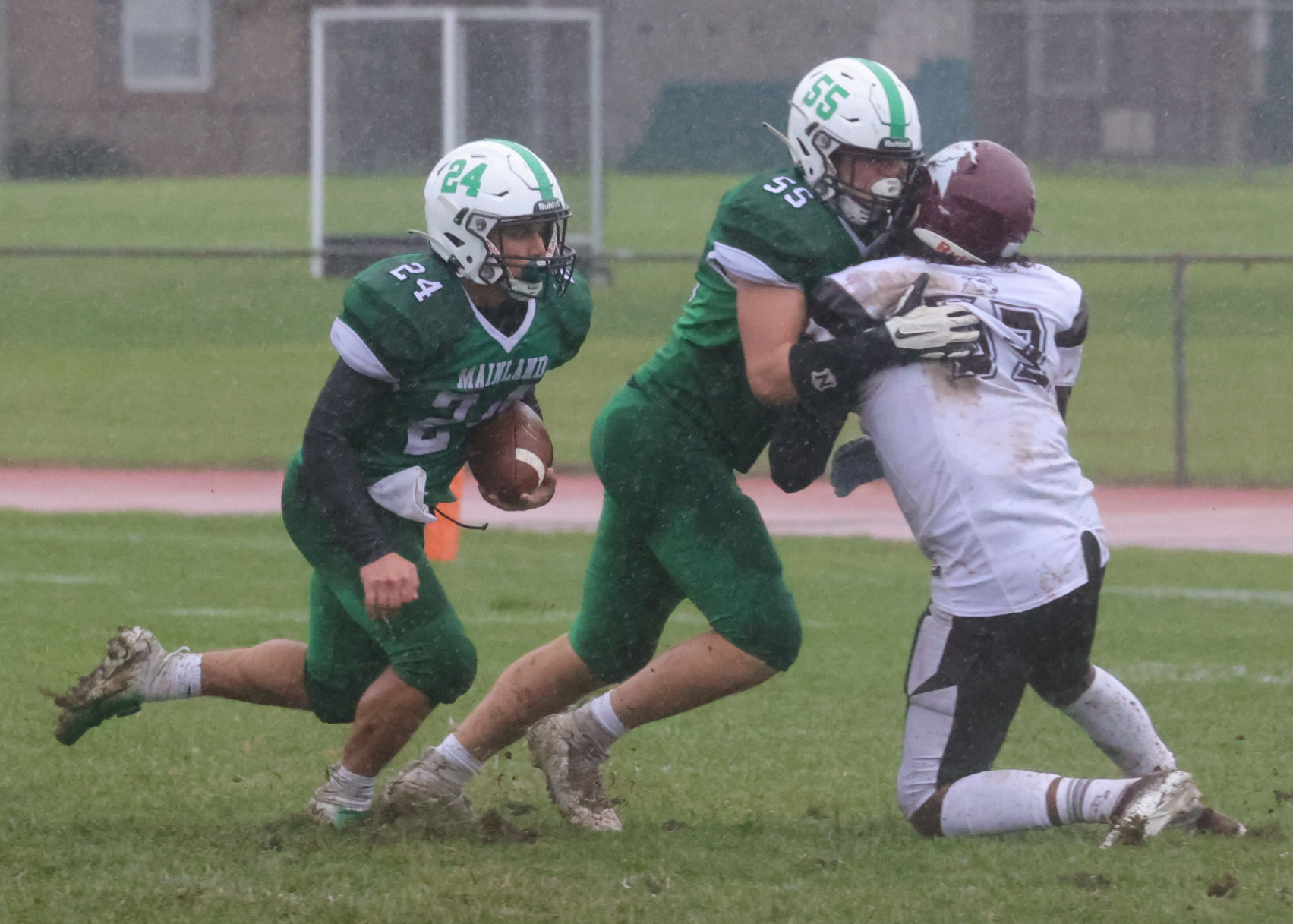 Pleasantville vs Mainland football